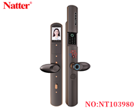 耐特（Natter） 和谐8号不锈钢智能防盗门指纹锁