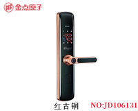 金点原子智能锁指纹锁家用防盗门电子锁密码锁磁卡远程解锁6131