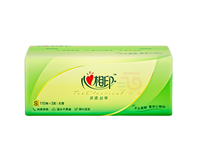 心相印DT15110茶语丝享系列3包110抽三层塑料纸面巾