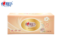 心相印DT24180（箱装）经典系列110抽三层塑装纸面巾