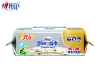 心相印XJB040+P1厨房专用系列40片装湿巾3包装（金装）
