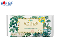 心相印6XCD080（包装）棉柔系列80片装洗脸巾6包装