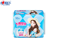 七度空间优雅纯棉系列夜用卫生巾275mm*10片*5包装